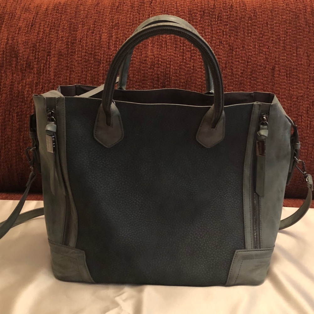 Steve Madden Large Gray Satchel